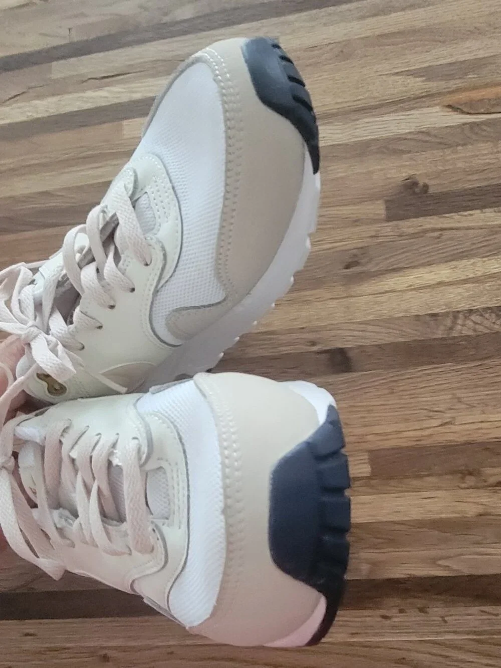 Nike Air Max 1 Colorway Sneakers Big Kids 2023 style DZ3307-103 Beige/White